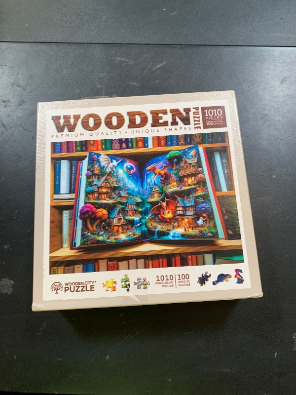 Photo 1 of WOODEN.CITY Enchanted Tales 1000 Piece Puzzle | Wooden Puzzles for Adults | Jigsaw Puzzles 1000 Pieces Made in EU - Size 21.25 X 15.5 in | Magical Jigsaw Puzzle