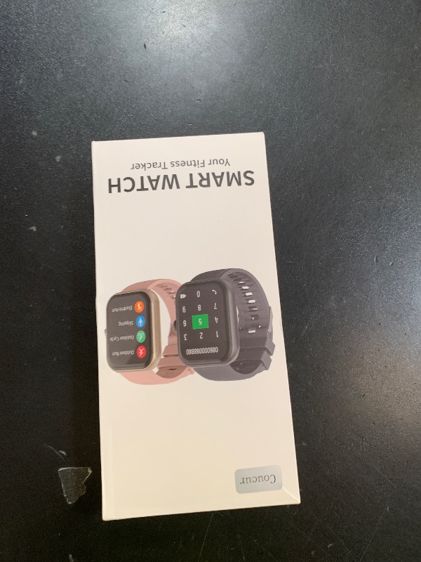 Photo 1 of 2025 Smart Watch for Men Women, 1.96" HD Fitness Tracker Running Watch (Answer/Make Call), IP68 Waterproof,Pedometer, Step/Sleep/Heart Rate Monitor,110+ Sport Mode Smartwatch for iOS Android,Pink