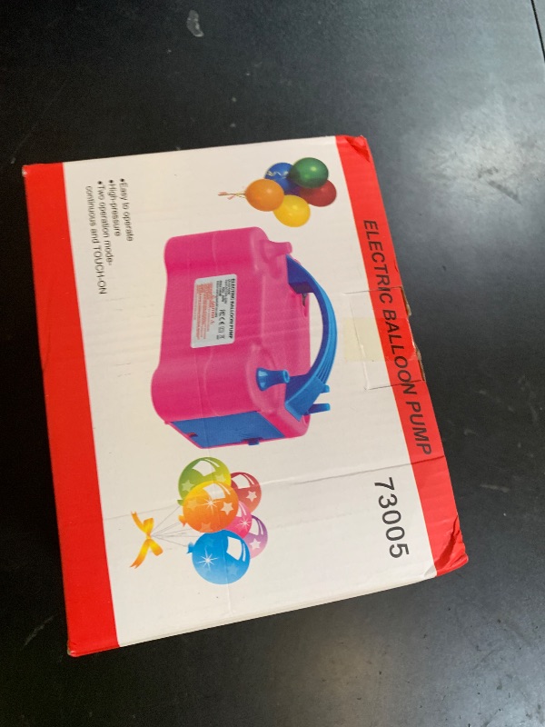 Photo 1 of Balloon Pump Electric, 110V 600W Balloon Blower Inflator Dual Nozzle Air Pump Balloons Inflator for Decoration, Party, Sport,Gifts:2 Balloon Tying Tools