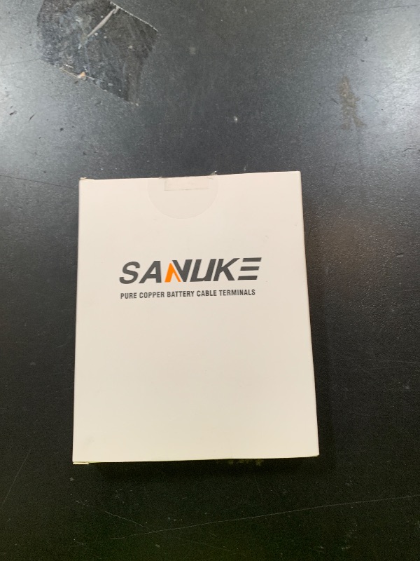 Photo 1 of 10pcs 4 Awg - 3/8 (M10) Sanuke Wire Lugs 4 Gauge Ring Terminal Connectors Ends, Heavy Duty Wire Connectors for Battery Cable Lug Wire Electrical Eyelets with 3:1 Dual Wall Adhesive Heat Shrink