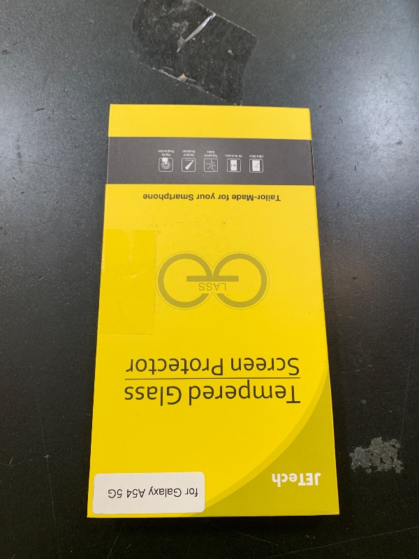 Photo 1 of JETech Screen Protector for Samsung Galaxy A54 5G 6.4-Inch, 9H Tempered Glass Film, Anti-Scratch, HD Clear, 3-Pack