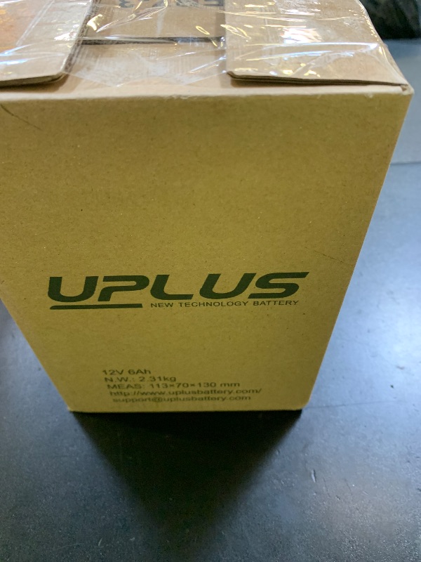Photo 1 of UPLUS YTX7L-BS Motorcycle ATV Battery, EB7-3 Maintenance Free 12V 6AH SLA Batteries Snowmobile Scooter AGM Battery, Replacement for YTX7L-4, LTX7L-BS,NTX7L-BS,FTX7L-BS,ETX7L-BS,CTX7L-BS,GTX7L-BS,GSX7L