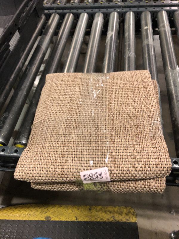 Photo 1 of Linen Office Chair Mat for Hardwood Floor, 48"x60" Desk Chair Rug for Hard Floors, Anti-Slip Under Desk Protector, Beige