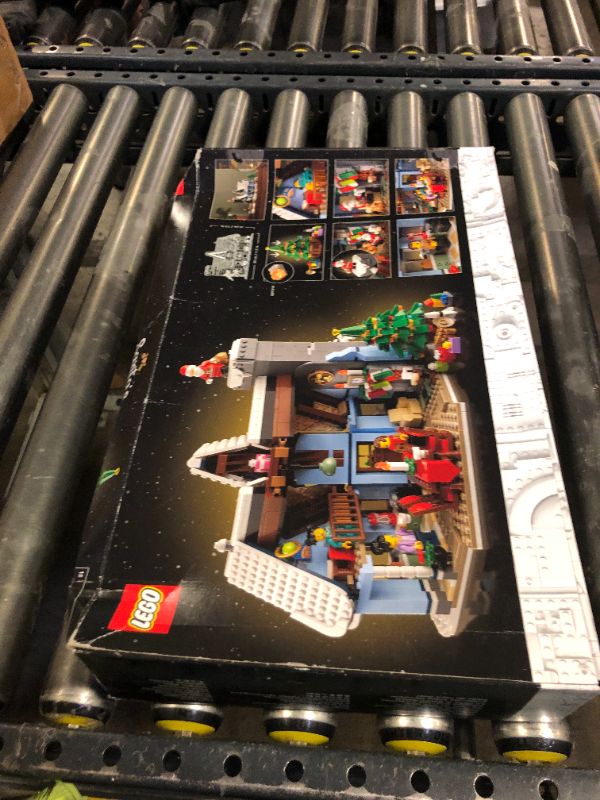 Photo 1 of LEGO Icons Santa’s Visit 10293 Christmas House Model Building Set for Adults and Families, Festive Home Décor with Xmas Tree, Gift Idea