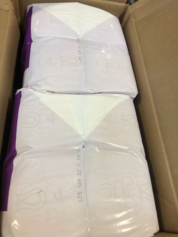Photo 1 of Poise Incontinence & Postpartum Pads for Bladder Leaks, 5 Drop Maximum Absorbency, Regular Length, 96 Count, Packaging May Vary
