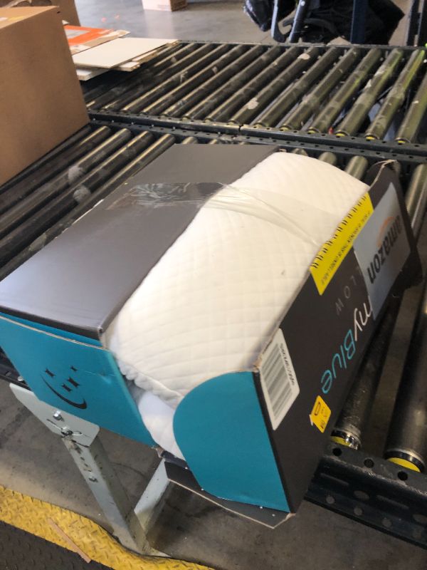 Photo 1 of DreamyBlue Signature Pillow w/Adjustable Loft • Shredded Memory Foam Fill • Neutral Alignment for Side, Back, and Stomach Sleepers • Washable Bamboo Rayon Cover • CertiPUR-US Certified Foam (King)