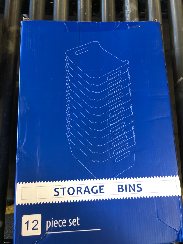Photo 1 of 12 PIECE CLEAR STORAGE TRAYS