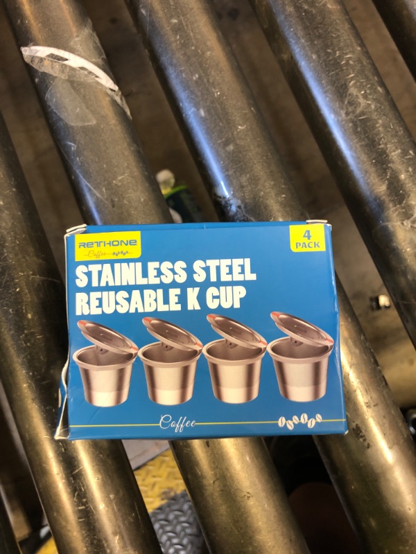 Photo 1 of RETHONE Reusable K Cup for Keurig: Stainless Steel K Cup Coffee Pods Compatible with Keurig 1.0 & 2.0 Coffee Makers Machine, BPA-Free Refillable Coffee Filters with Tight Seal, Easy to Clean