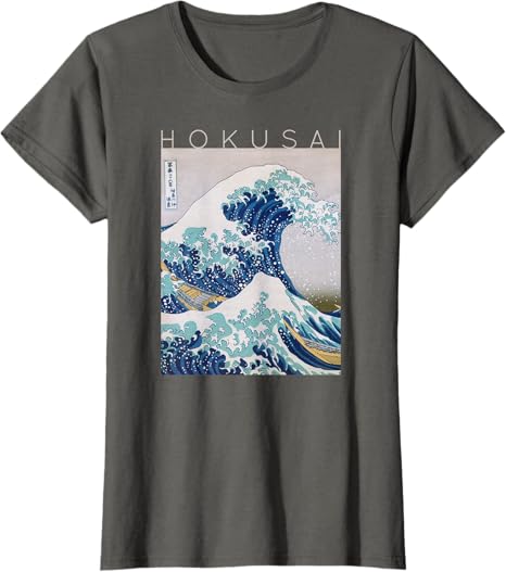 Photo 1 of  SIZE XL Hokusai The Great Wave off Kanagawa For Artists T-Shirt