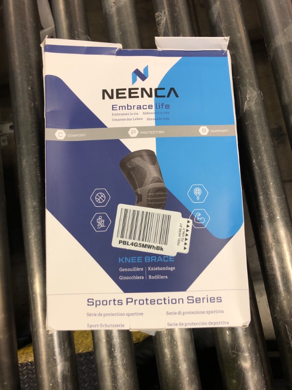 Photo 1 of NEENCA Professional Knee Brace for Pain Relief, Medical Knee Compression Sleeve, Knee Support with Horizontal Knit Tech for Meniscus Tear, ACL, Arthritis, Joint Pain, Runner, Workout- FSA/HSA APPROVED