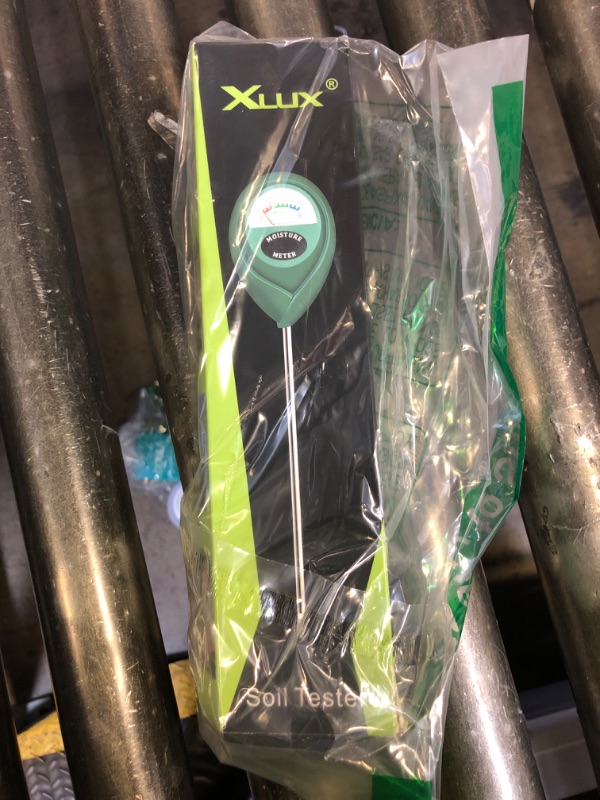 Photo 1 of XLUX Soil Moisture Meter, Plant Water Monitor, Hygrometer Sensor for Gardening, Farming, Indoor and Outdoor Plants, No Batteries Required