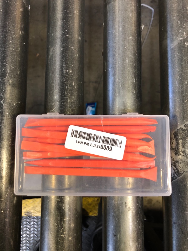 Photo 1 of 9 Pieces Plastic Scraper Tool Scratch Free Crevice Cleaning Sticker Remover Tool Multipurpose Non Scratch Scrapers for Tight Spaces, Kitchen, Crevices, Auto Detailing, Paint