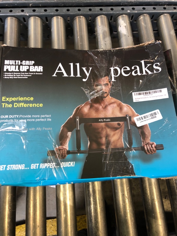Photo 1 of Ally Peaks Pull Up Bar for Doorway | Thickened Steel Max Limit 440 lbs Upper Body Fitness Workout Bar| Multi-Grip Strength for Doorway | Indoor Chin-Up Bar Fitness Trainer for Home Gym Portable |180