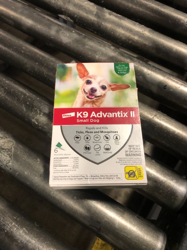 Photo 1 of K9 Advantix II for Dogs 10 lbs and Under - 6 Count