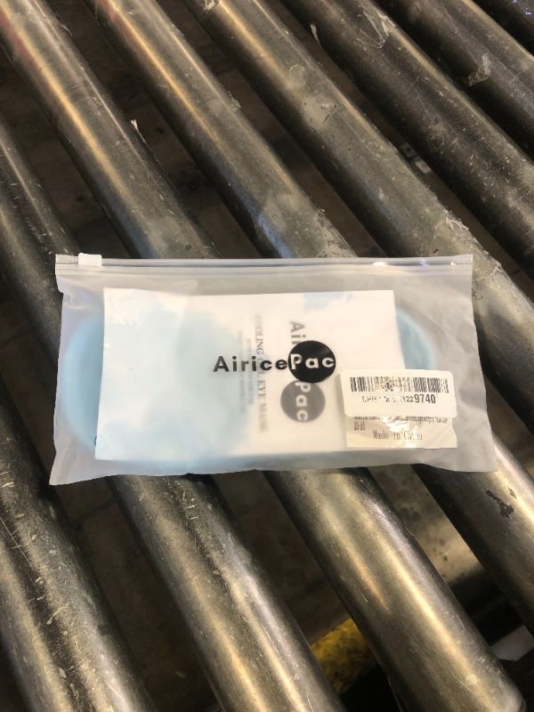 Photo 1 of AiricePac Cold Eye Mask Cooling Eye Mask for Dry Eyes, Gel Eye Mask Eye Ice Pack Reusable Cold Eye Compress for Dark Circles, Migraines, Eye Surgery, Skin Care