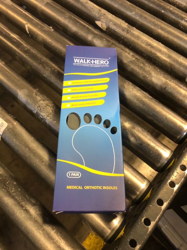 Photo 1 of Plantar Fasciitis Feet Insoles Arch Supports Orthotics Inserts Relieve Flat Feet, High Arch (Mens 10-10 1/2 | Womens 12-12 1/2)