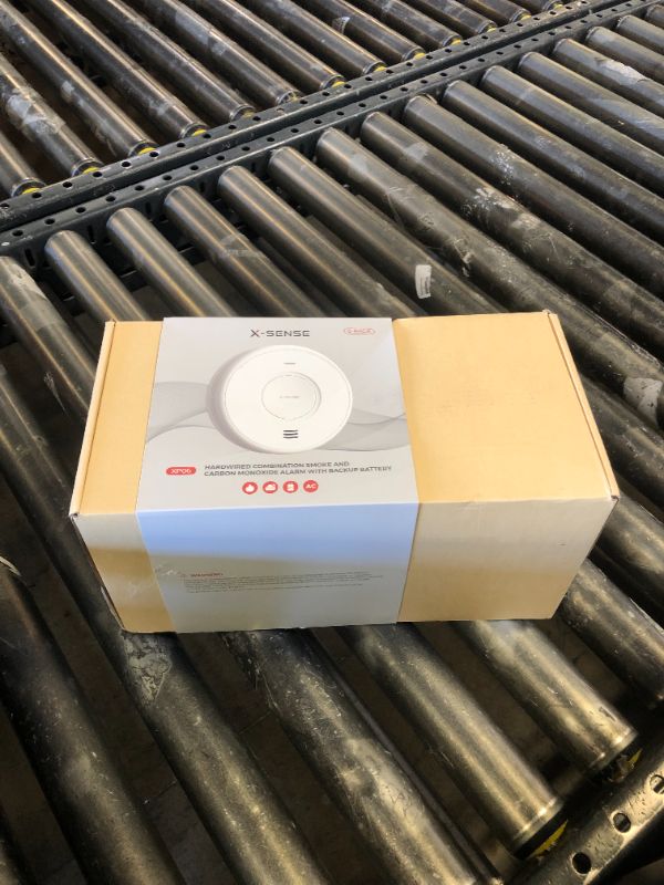 Photo 1 of X-Sense AC Hardwired Combination Smoke and Carbon Monoxide Detector, Hardwired Interconnected Smoke and CO Detector Alarm with Replaceable Battery Backup, XP06, 6-Pack