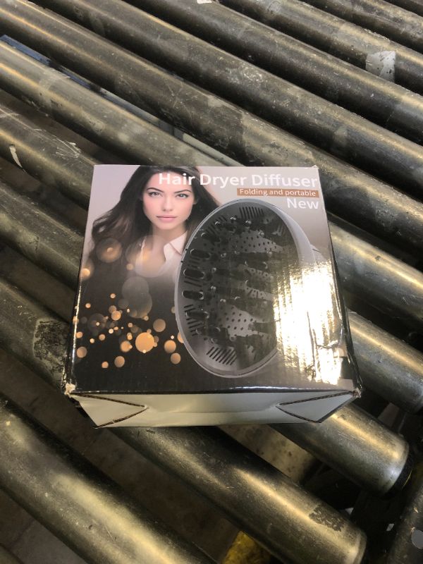 Photo 1 of Hair Diffuser, Diffuser Attachment for Hair Dryer, Hair Diffuser for Curly Hair, Universal Diffuser for 1.4-2.6" Hair Blow Dryer Long Thick Curly Wavy Hair, Hair Attchment for Women, Black