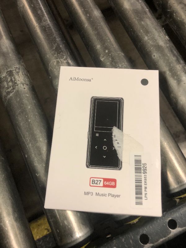 Photo 1 of 64GB MP3 Player with Bluetooth 5.2, AiMoonsa Music Player with Built-in HD Speaker, FM Radio, Voice Recorder, HiFi Sound, E-Book, Earphones Included