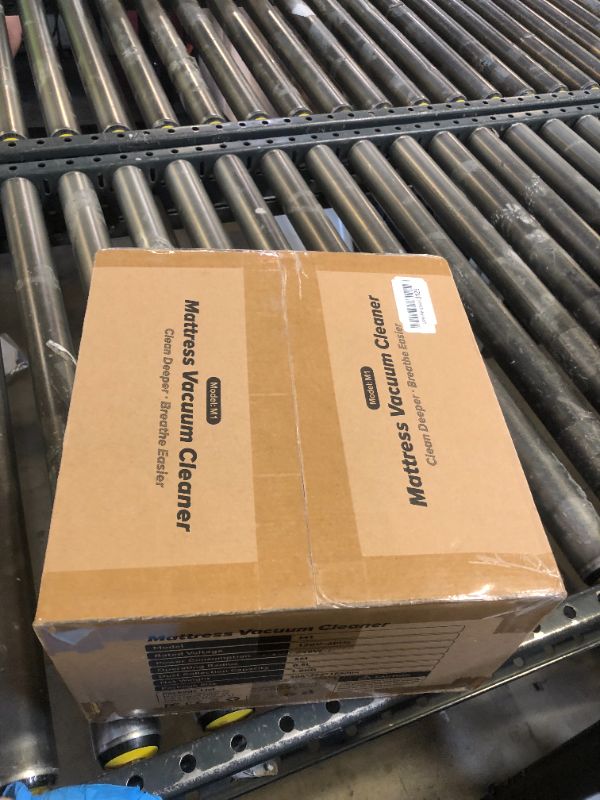 Photo 1 of Yassol Mattress Vacuum Cleaner, Handheld Bed Vacuum Cleaner with 16Kpa Suction, 253.7nm UV-C Light & 149? Hot Air, 550W Double-Cup Handheld Vacuums for Bed, Sofa, Couch, Crib, Corded