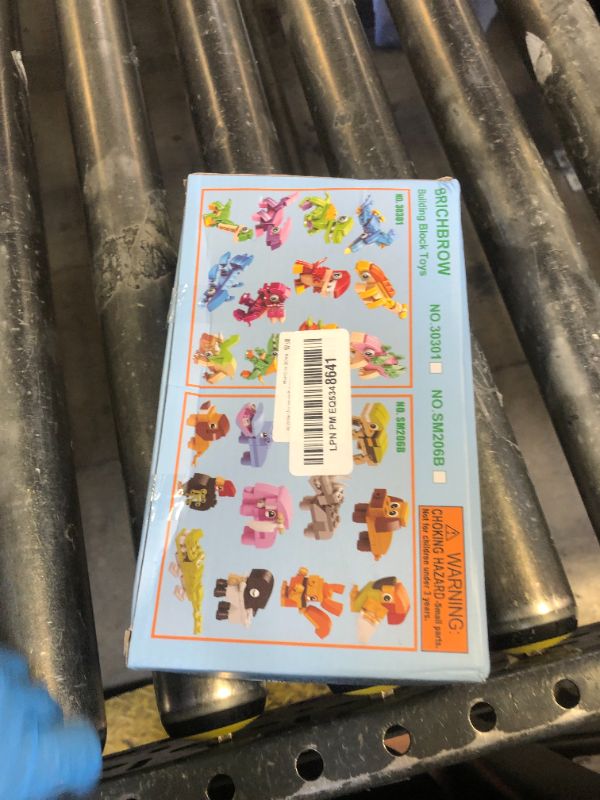 Photo 1 of Party Favors for Kids - 12 Pack Animals Building Blocks for Goodie Bags Stocking Stuffers Classroom Prizes Birthday Gifts Toy Building Sets for Kids 6-12yrs