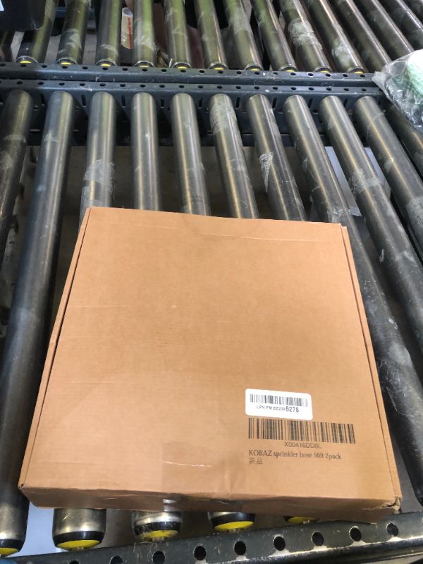 Photo 1 of KOBAZ Sprinkler Soaker Hose 50FT 2Pack, Watering Hose with Holes, High-Efficiency Sprinklers System for Garden and Lawn with Staples