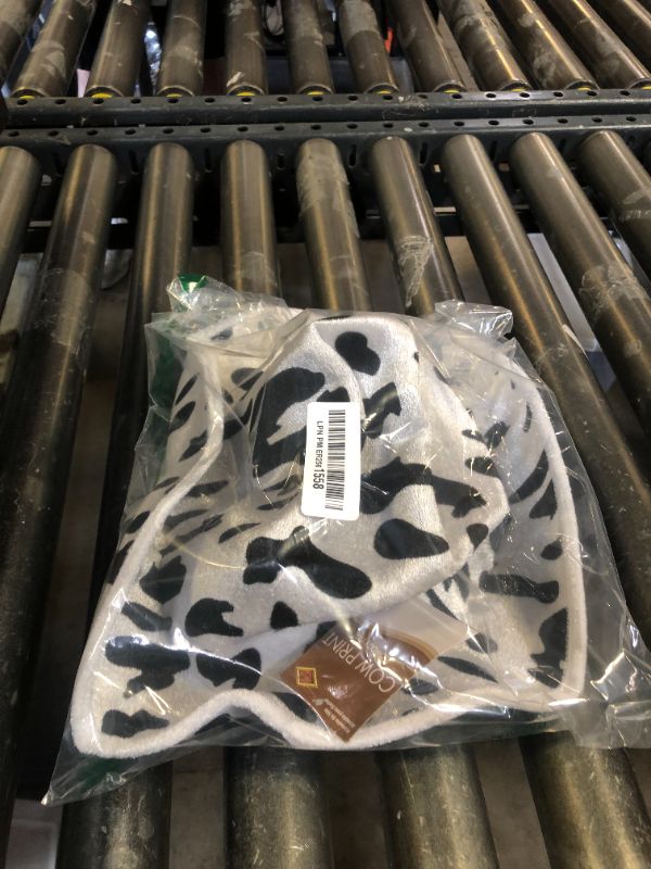 Photo 1 of Beistle Cow Print Cowboy Hat One Size Fits Most Animal Print Hats