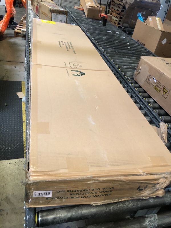 Photo 1 of ZINUS Vivek Deluxe Wood Platform Bed Frame with Headboard, Wood Slat Support, No Box Spring Needed, Easy Assembly, Queen