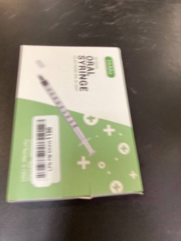 Photo 1 of 20 Pack 1ml Syringe with Cap for Liquid, 1cc Plastic Small Syringes with Cover, Non-Sterile, No Needle