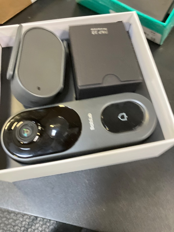 Photo 1 of BOTSLAB 5MP Wireless Video Doorbell Camera, No Monthly Fee, 5GHz WiFi, 180° Head-to-Toe View, AI Motion Detection, VR Mode, Battery or Wired Powered, Easy Installation, Weatherproof