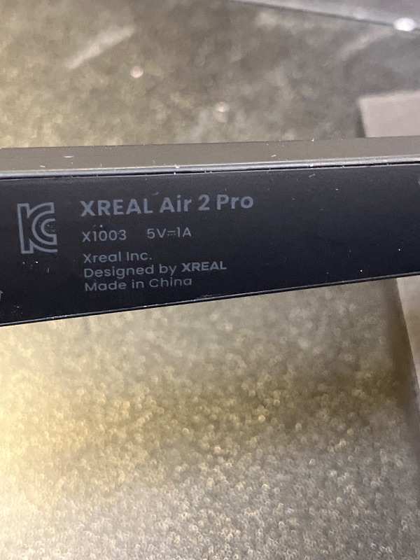 Photo 1 of XREAL One AR Glasses with X1 Chip, Native 3 DoF, 147" 50°FOV 120Hz HD Display, Renowned Audio, 3 Adjustable Lens Transparency, Smart Glasses for iPhone 16/15, Steam Deck, ROG, Mac, PC, Android & iOS