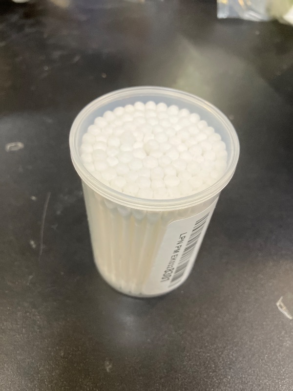 Photo 1 of Cotton Swabs - 50 Count (w/Container)