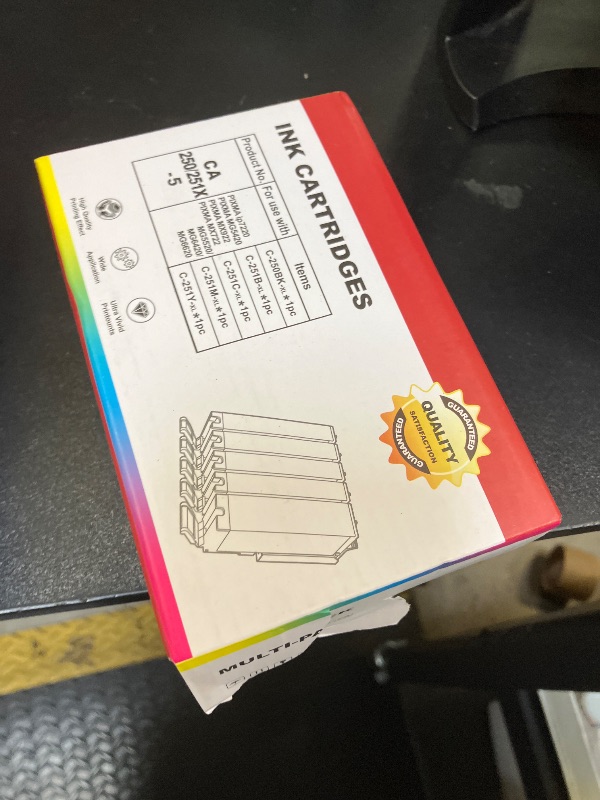 Photo 1 of INKOKU 250XL 251XL Compatible for Canon 250 and 251 Ink Cartridges PGI-250XL CLI-251XL Work with Canon PIXMA MX922 MX722 MG5420 MG5520 MG5620 MG6320 MG7120 IP8720 (5 Combo Pack)