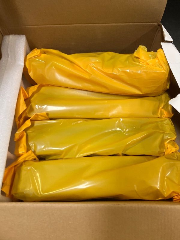 Photo 1 of High-Yield 131 Toner Cartridges 4 Pack (Black, Cyan,Magenta, Yellow) Vsenk Compatible 131BK 131C 131M 131Y Toner Replacement for 131 Color imageCLASS ME8280CW ME624CW ME628Cw Printer ( 1 OPENED)