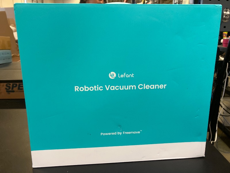 Photo 1 of Lefant M210P Robot Vacuum, Powerful Suction, Quiet, Ultra-Slim, 120 Mins Runtime, Self-Charging Robotic Vacuum Cleaner, WiFi/App/Alexa Control, Ideal for Pet Hair & Hard Floors