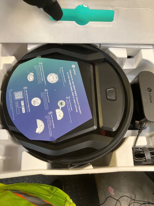 Photo 1 of Lefant M210P Robot Vacuum, Powerful Suction, Quiet, Ultra-Slim, 120 Mins Runtime, Self-Charging Robotic Vacuum Cleaner, WiFi/App/Alexa Control, Ideal for Pet Hair & Hard Floors