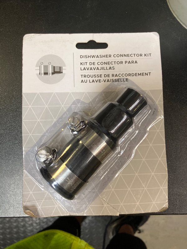 Photo 1 of Waste King Garbage Disposal Dishwasher Connector Kit - 1023 , Black