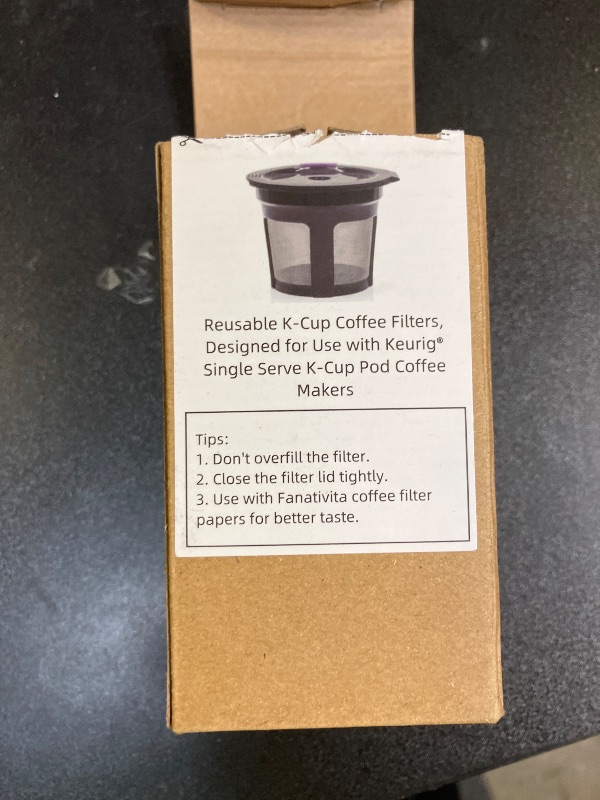 Photo 1 of Reusable K Cups for Keurig K Elite, K Classic, K Compact, K Latte, K Select and All 2.0 & 1.0 Coffee Makers, 2 Pack K Cup Coffee Filters - Black