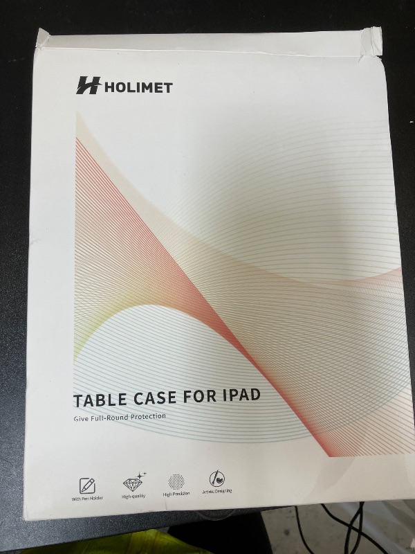 Photo 1 of H HOLIMET Case for iPad Pro 12.9 6th/5th/4th/3rd Generation 2022 2021 2020 2018 with Pencil Holder Vegan Leather Smart Auto Sleep/Wake