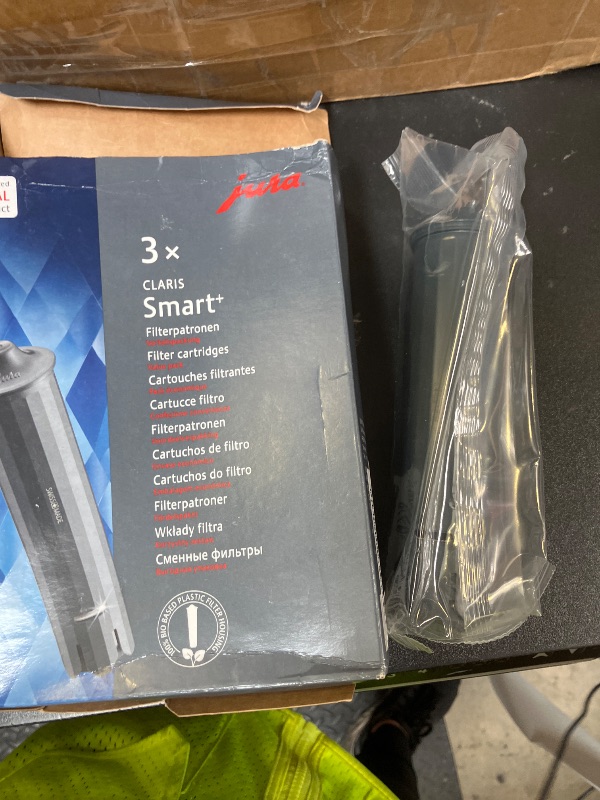 Photo 1 of Jura 71794 "Claris Smart Filter Cartridge, Grey, 3-Piece, 5 x 10 x 10 cm