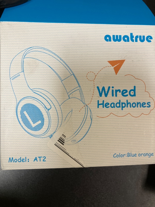 Photo 1 of awatrue Kids Headphones Wired Toddler Headphones with Microphone, Over-Ear Headphones, 85/94dB Volume-Limiting, 3.5mm Jack, Foldable On-Ear Design - Safe & Comfortable for Learning & Entertainment
