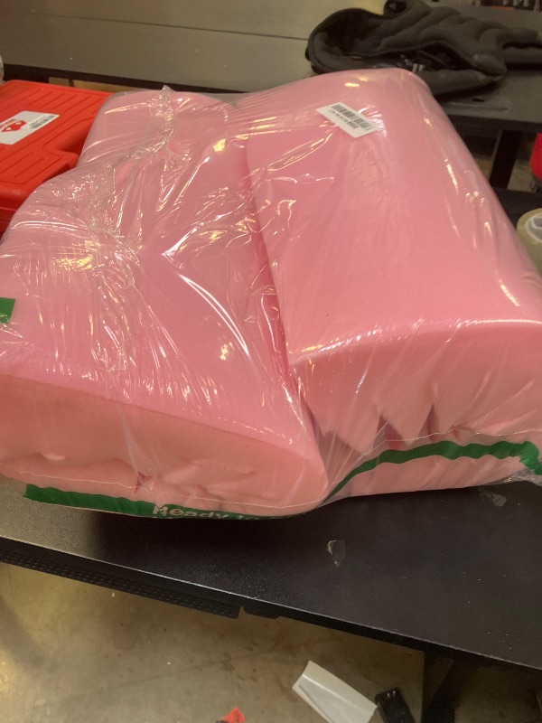 Photo 1 of Geiserailie 2 Pcs Egg Foam Pad Egg Chair Cushion to Relieve Back Foam Seat Cushion Chair Accessories Pad for Office Recliner Wheelchair Home Car (Pink)