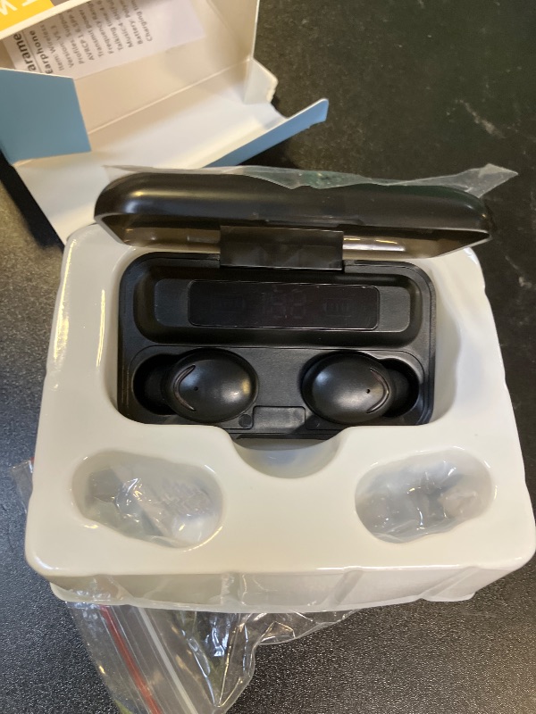 Photo 1 of BMHOLU Wireless Earbuds with Large Charging Case,IPX7 Waterproof, Hi-Fi Stereo Sound