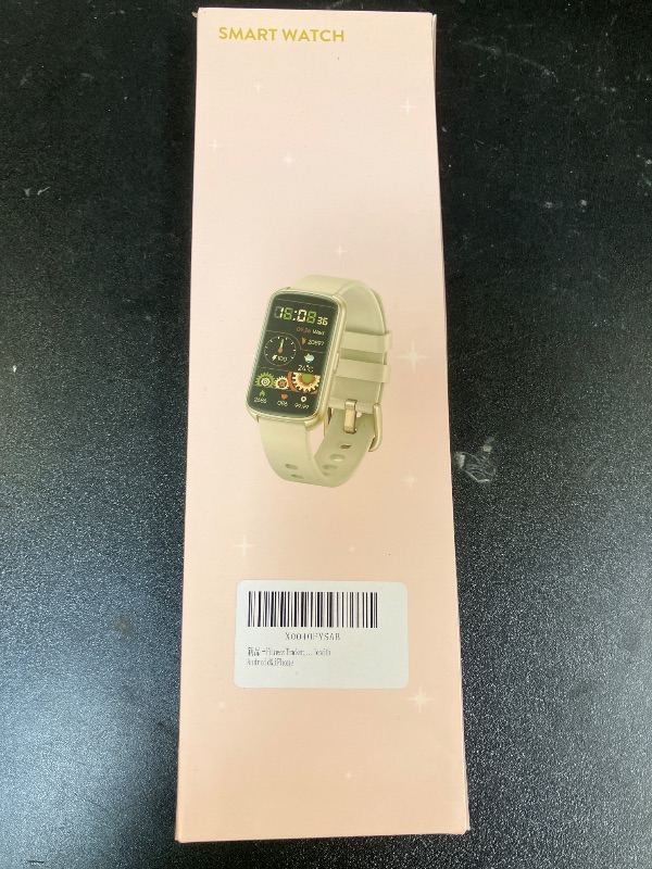 Photo 1 of Fitness Tracker, Smart Watch for Women Men with 24/7 Heart Rate/Blood Pressure/Blood Oxygen Monitor,Sleep Tracker,Step & Calorie Counter, IP68 Waterproof Fitness Watches Compatible with Android&iPhone