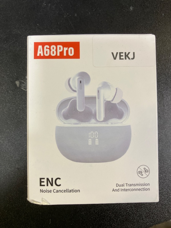 Photo 1 of Ai Translation Earbuds Real Time with Audio and Video Calls, 3-in-1 Buletooth 5.3 Translator Earbuds with 164 Languages/6 Translation Modes/No Subscription Required, 42H Translatior Headphones, White