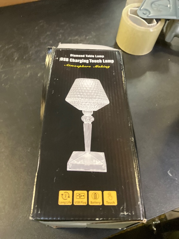 Photo 1 of usb charging touch lamp 