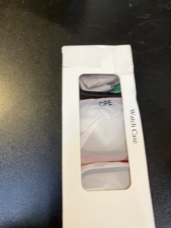 Photo 1 of [3 Pack] Adorve Tempered Glass Case for Apple Watch Ultra/Ultra 2 Screen Protector 49mm, Hard PC Face Cover Overall Protection Anti-Scratch Bumper Cases for iWatch 49mm Accessories, Black/Red/White