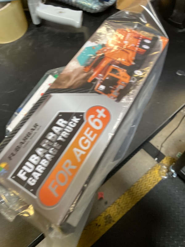 Photo 1 of Metal Garbage Truck Toys, Fubarbar 1:43 Bruder Tonka Trash Trucks Model for Boys Metal Diecase Waste Management Front Loader Die Cast Can Dumpster Truck Toy for 3 4 5 6 Years Old(Blue)