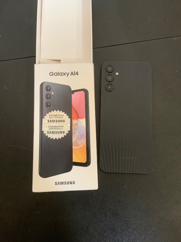 Photo 1 of Samsung Galaxy A14 128GB 4GB RAM 6.6" Screen 50MP Camera Black