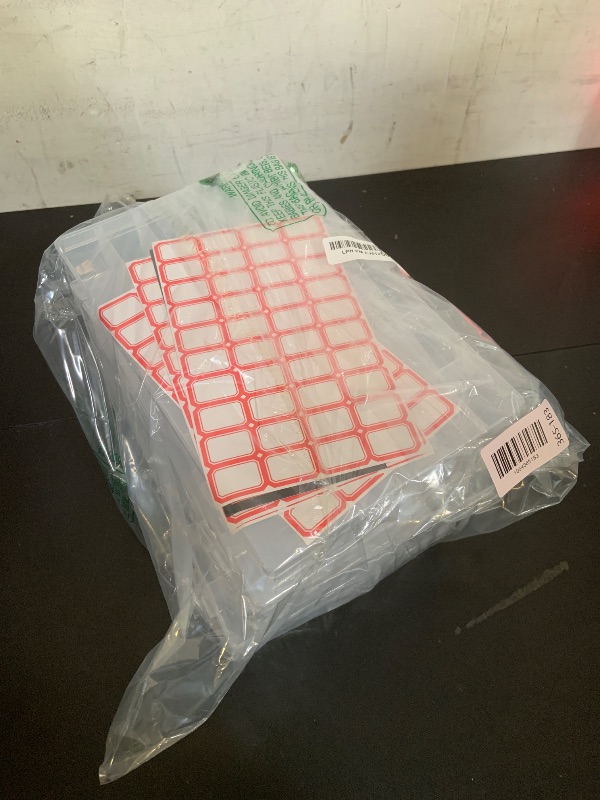 Photo 1 of plastic storage

